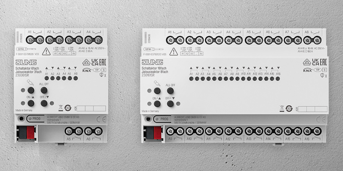 KNX Schalt- und Jalousieaktoren bei Elektro Bernecker GmbH in Schwabach