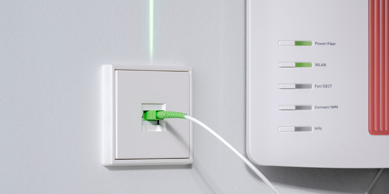 Die neuen Glasfaser-Anschlussdosen bei Elektro Bernecker GmbH in Schwabach