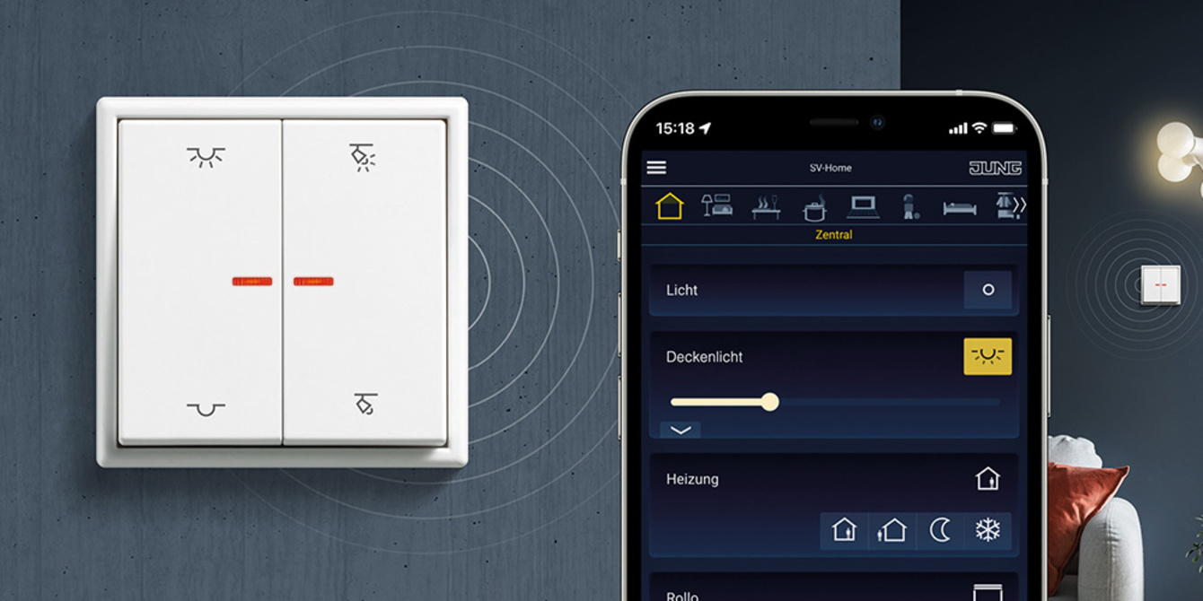 KNX RF Taster bei Elektro Bernecker GmbH in Schwabach